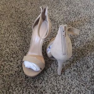 Nude pair of heels from Fashion Nova